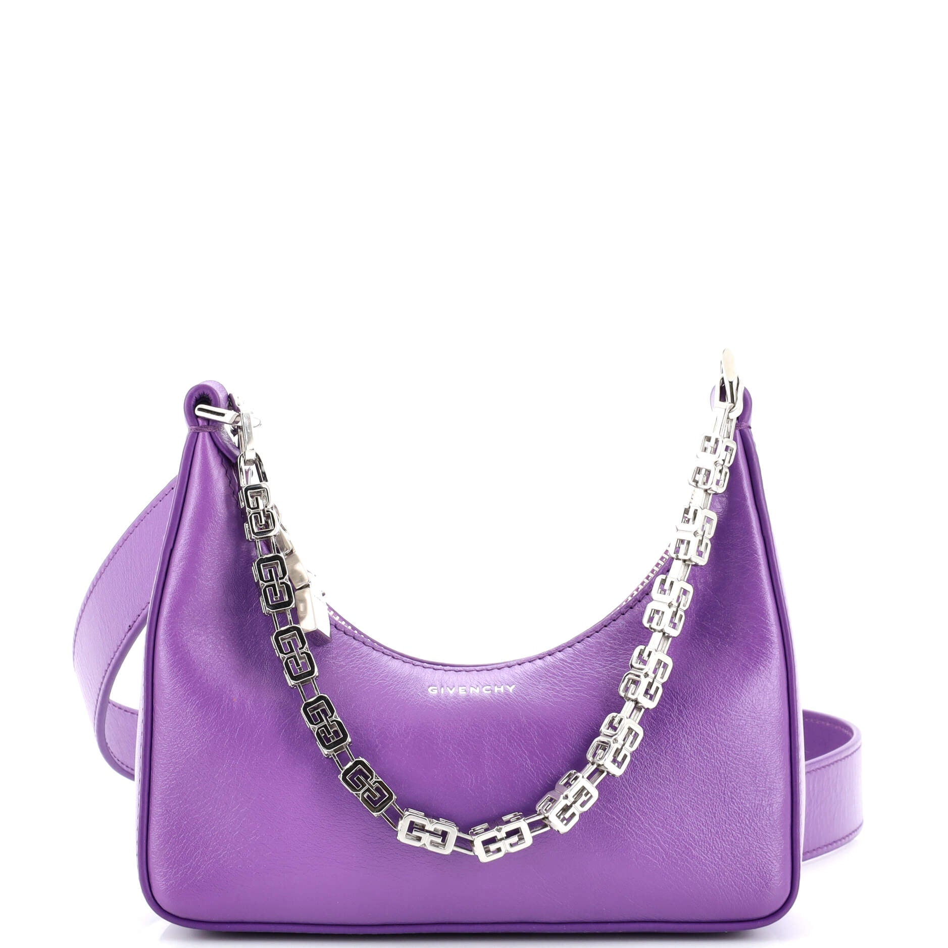 Moon Cut Out Bag Leather Mini