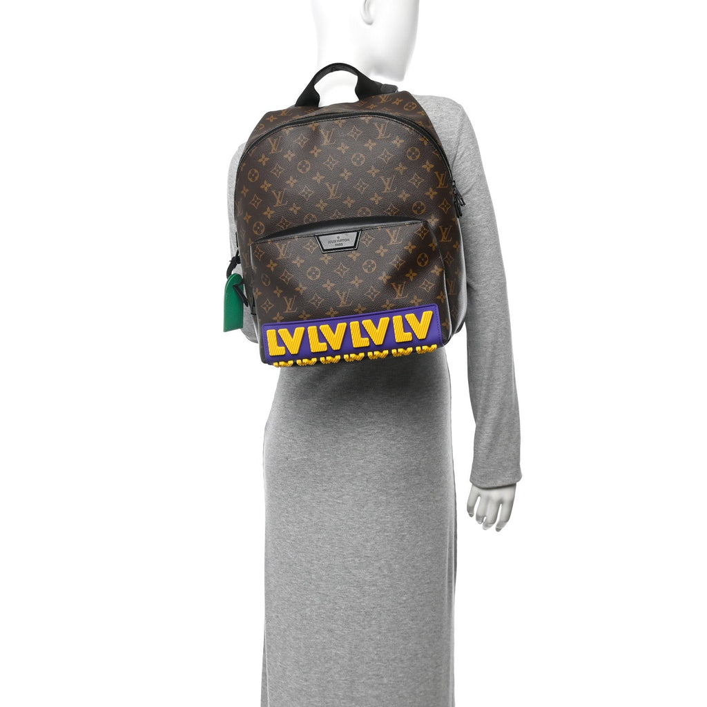 Monogram LV Rubber Discovery Backpack Multicolor