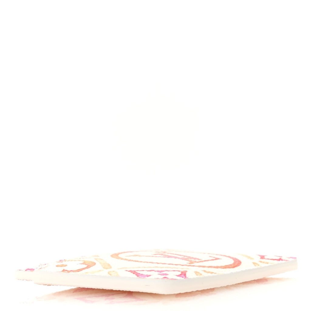 Monogram Tiles By The Pool  Holder Coral