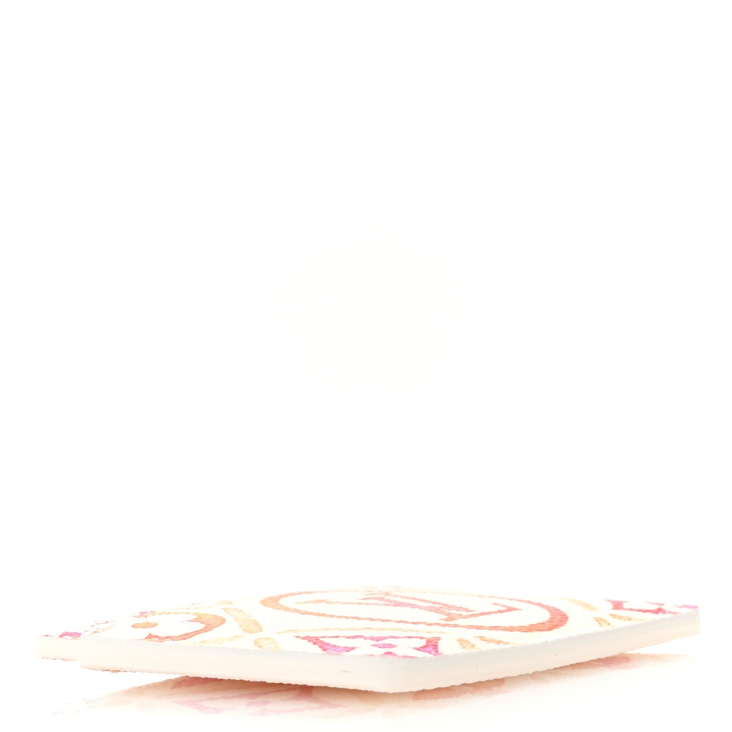 Monogram Tiles By The Pool  Holder Coral