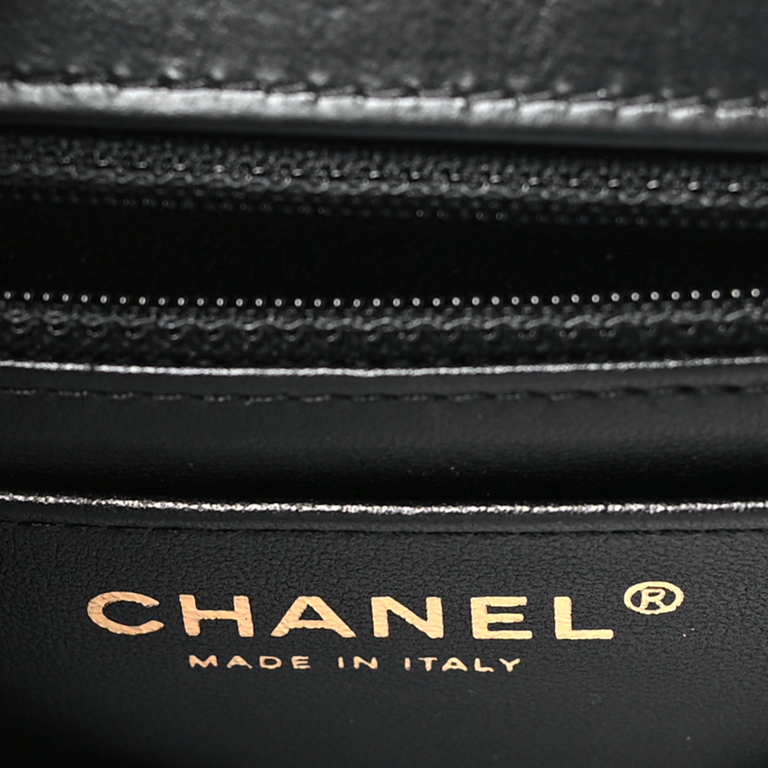 Aged Calfskin Chevron Quilted 2.55 Reissue Mini Flap Black