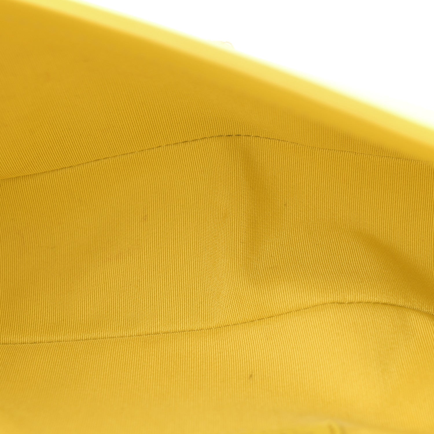 Calfskin Chevron Quilted Medium Boy Flap Yellow