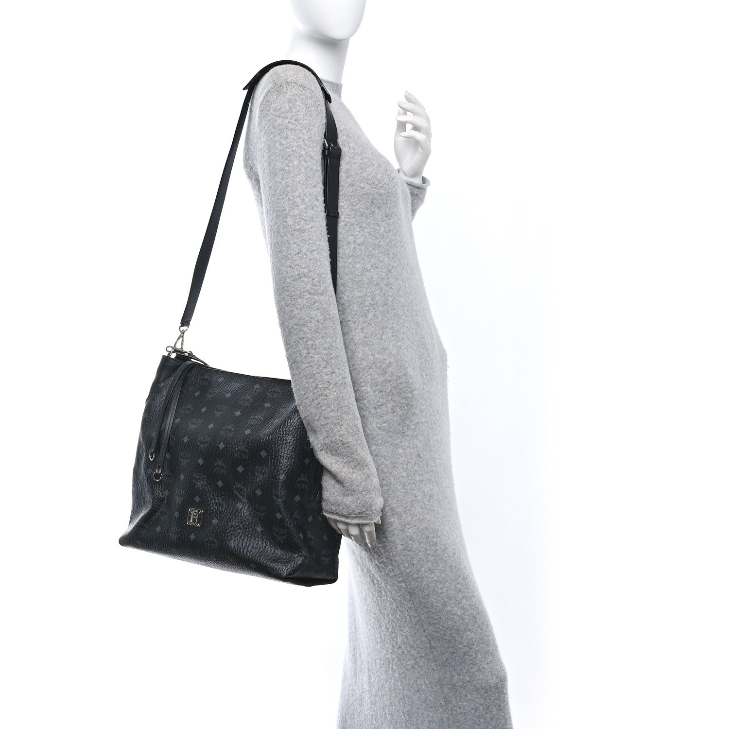 Visetos Large Klara Hobo Black