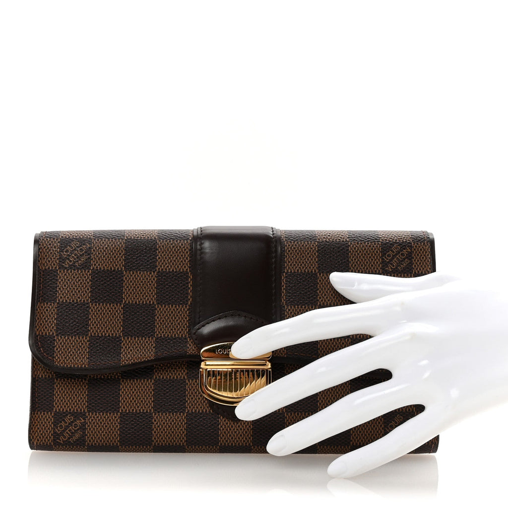 Damier Ebene Sistina Wallet