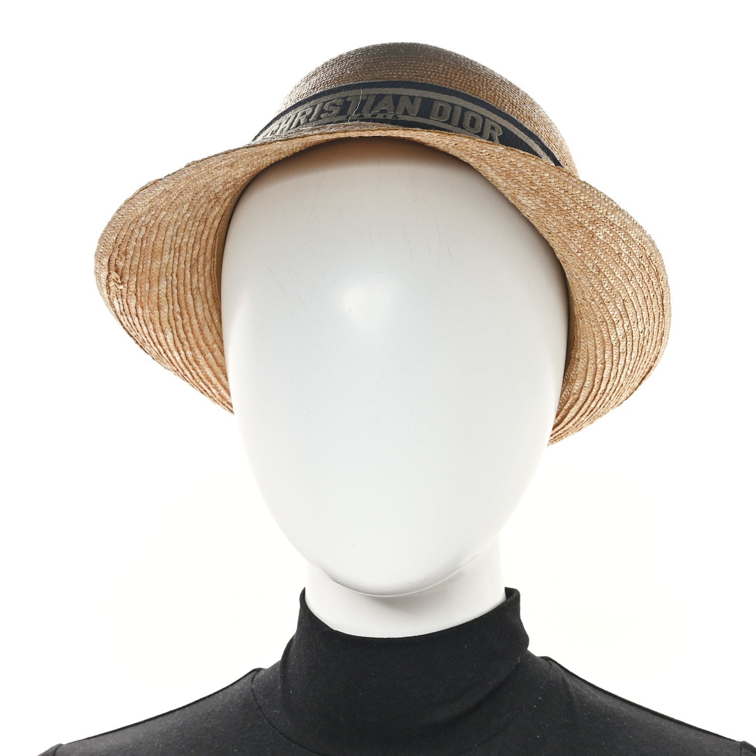 Straw Bucket Hat Natural