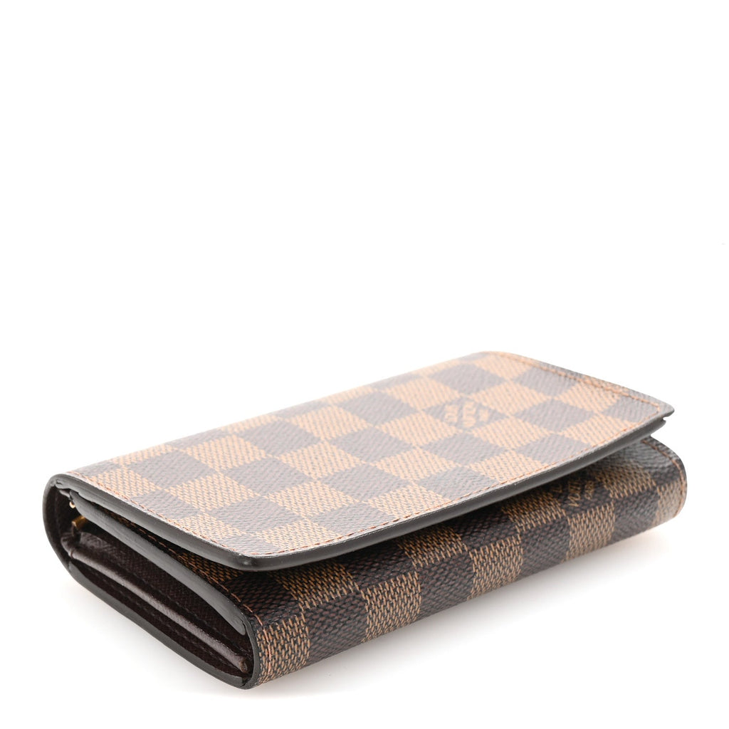 Damier Ebene Porte-Monnaie Billets Tresor Wallet