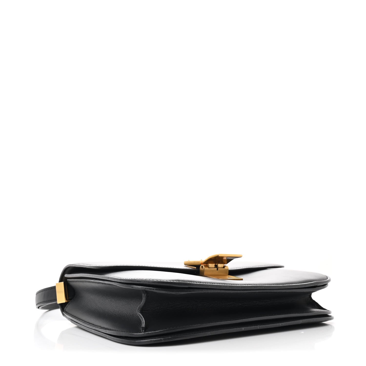 Box Calfskin Medium Classic Box Flap Bag Anthracite