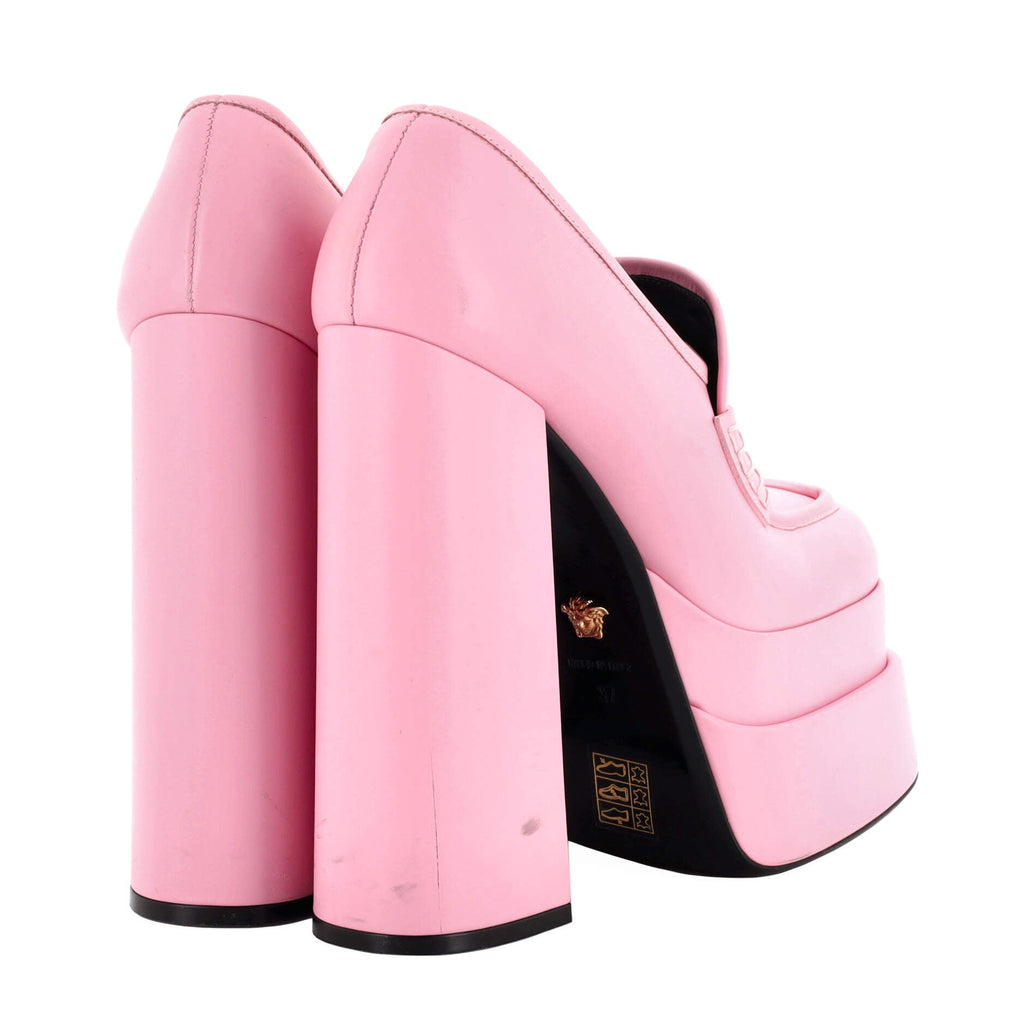Women's Medusa Aevitas Platform Loafers Leather