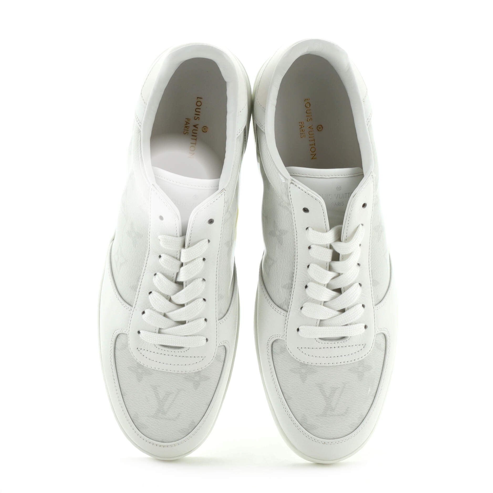 Men's Rivoli Low-Top Sneakers Monogram PVC and Leather