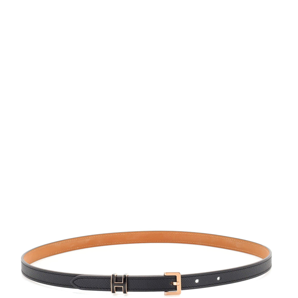 Pop H Belt Leather Thin 80