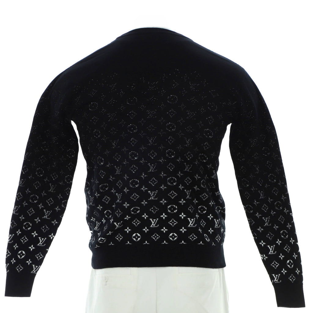 Men's Crewneck Sweater Monogram Degrade Cotton