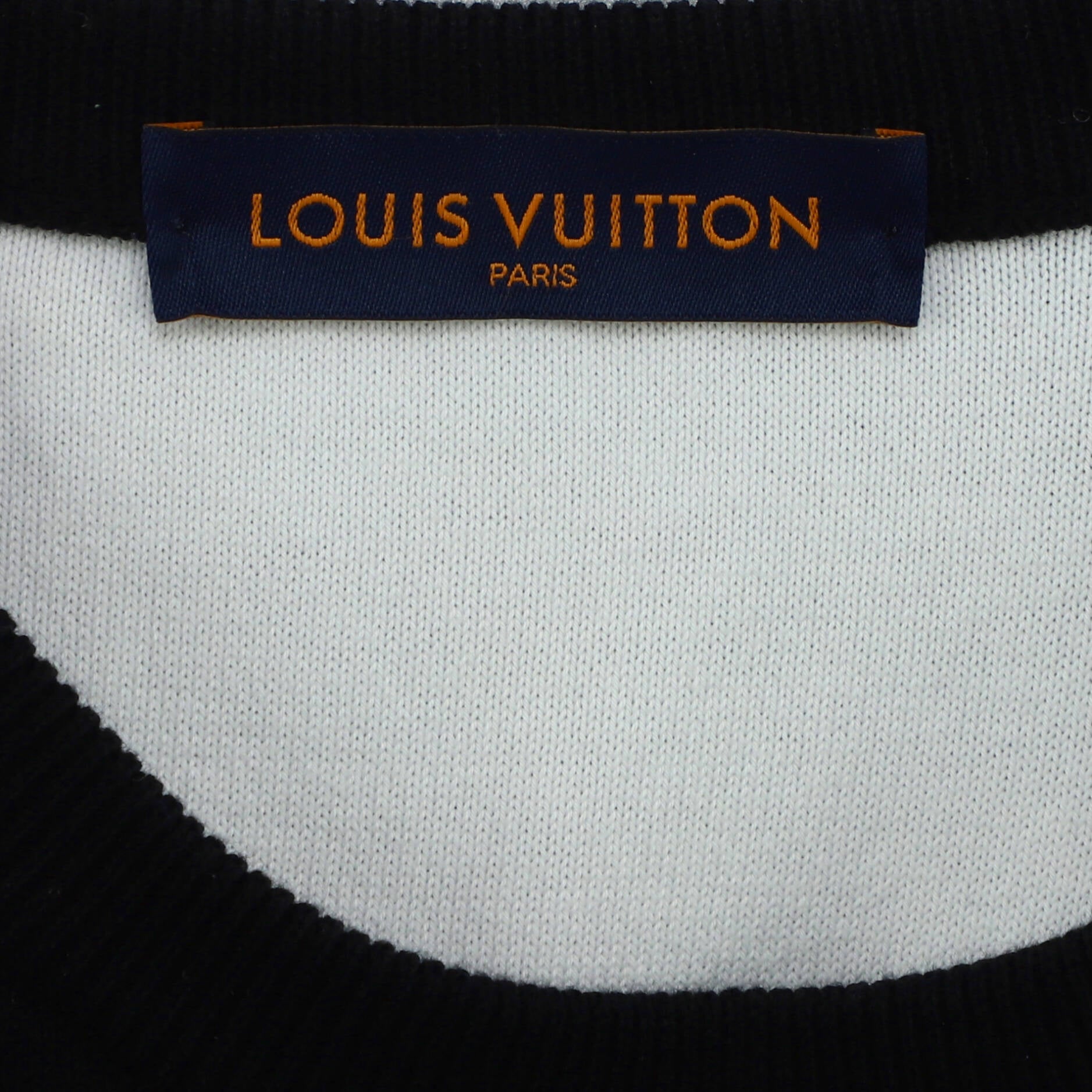 Men's Crewneck Sweater Monogram Degrade Cotton