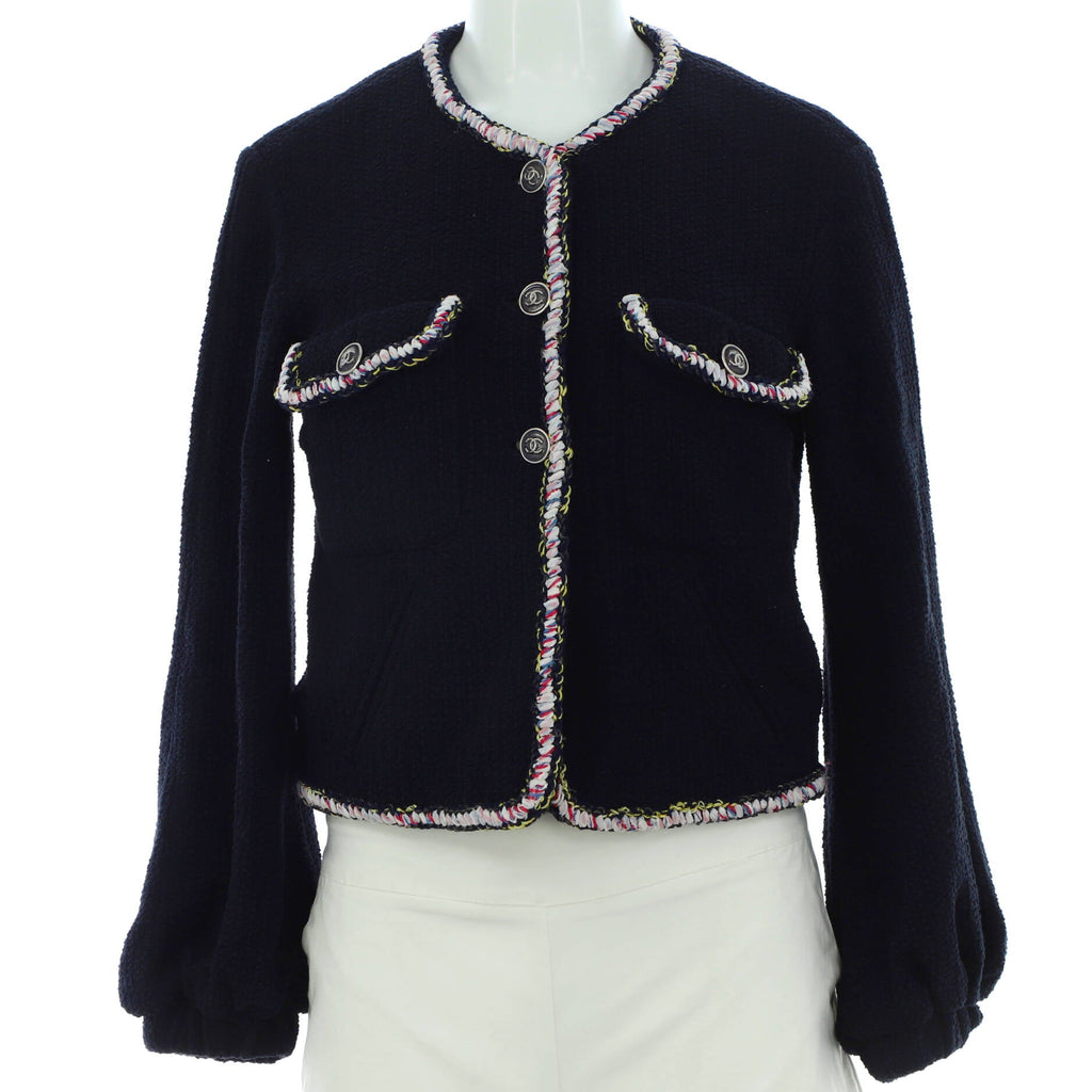 Women's Two Pocket CC Button Up Jacket Tweed