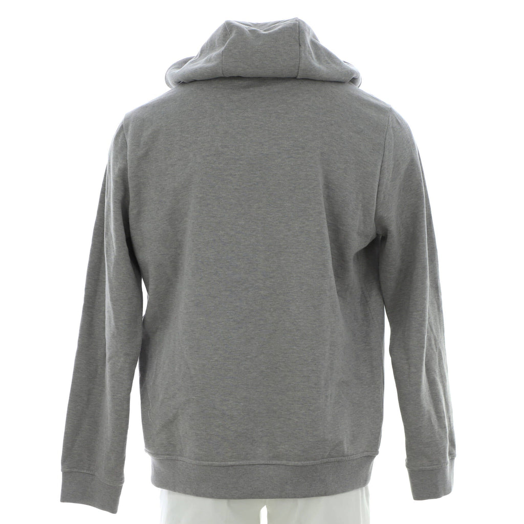 Men's Graphic Print Hoodie Cotton with Leather