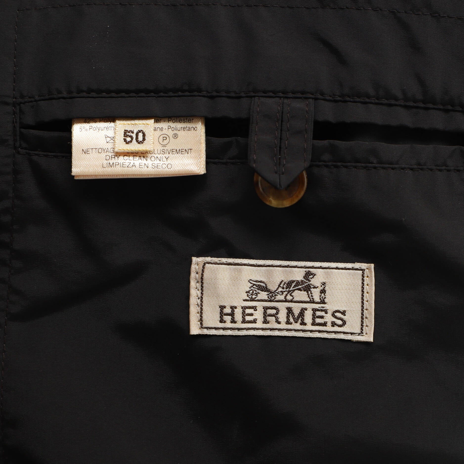 Men's Zip Up Bomber Jacket Nylon Blend
