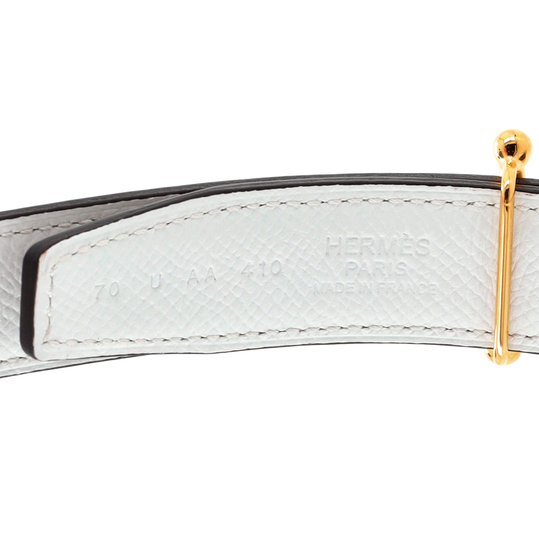 Mors H Reversible Belt Leather Thin 70