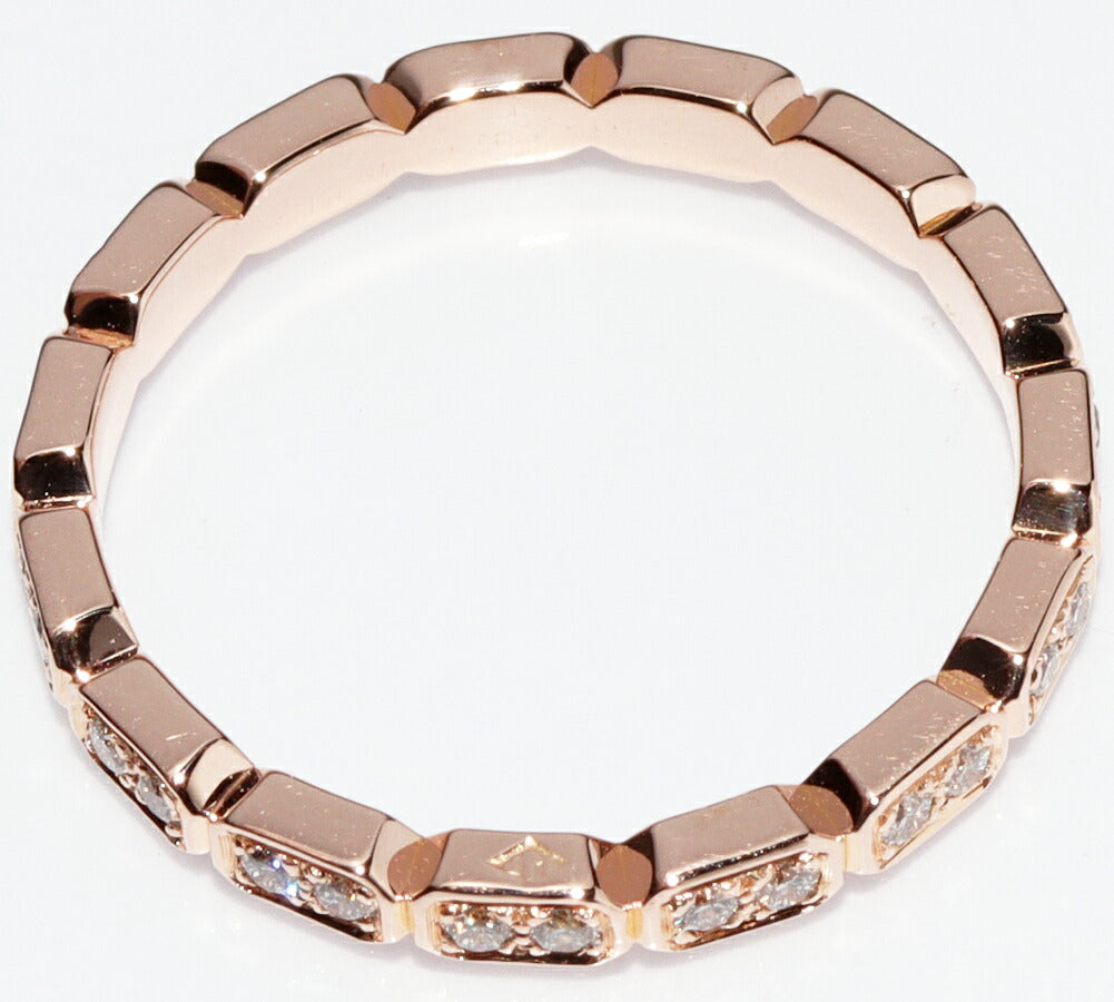Chanel 18K Pink Gold Première Promesse Ring Diamond Ring J4134