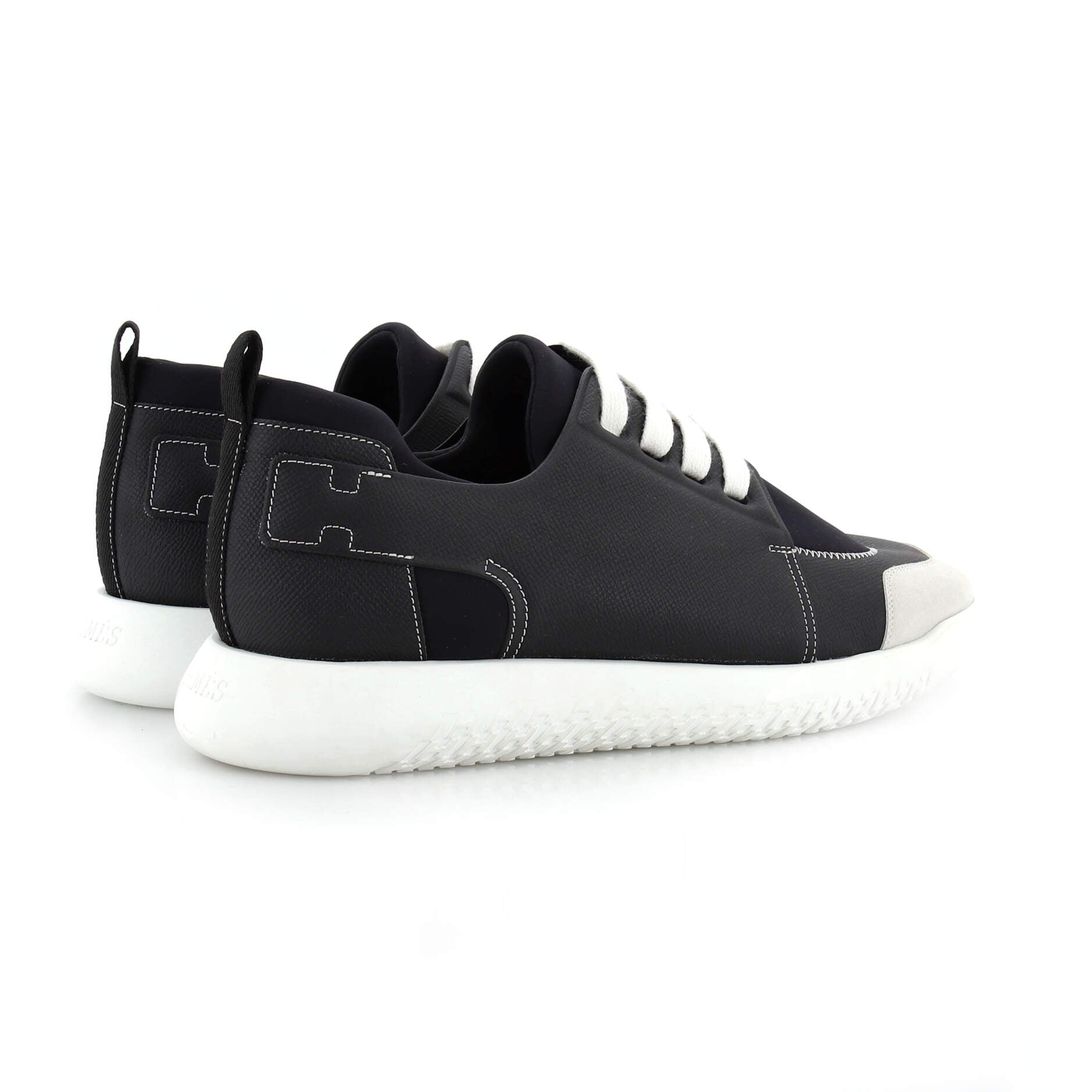 Men's Vitesse Sneakers Technical Canvas and Epsom