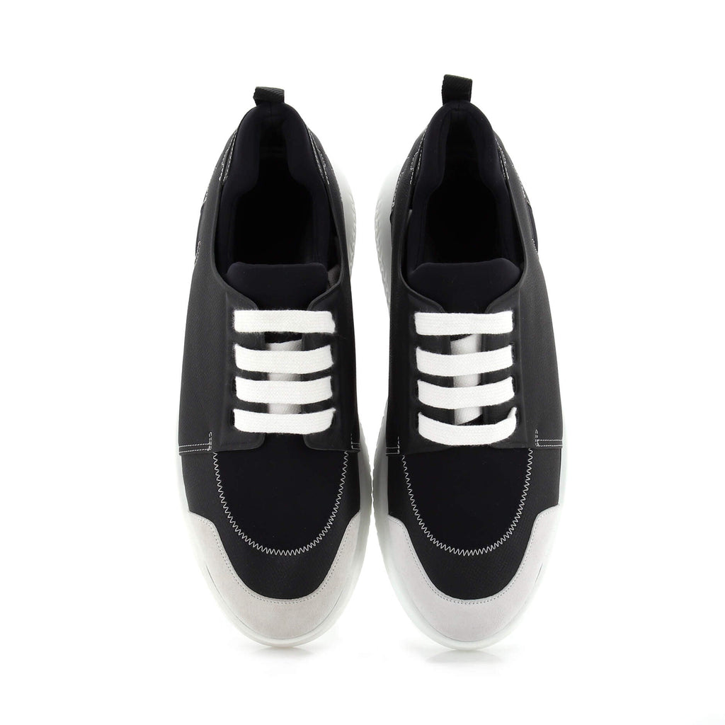 Men's Vitesse Sneakers Technical Canvas and Epsom