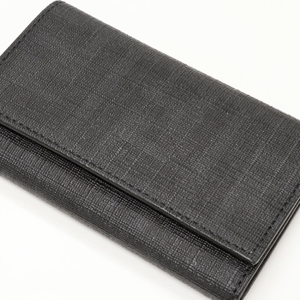 Fendi PVC Canvas 6 Key Case Black 8AP079 00VRE F0XB8