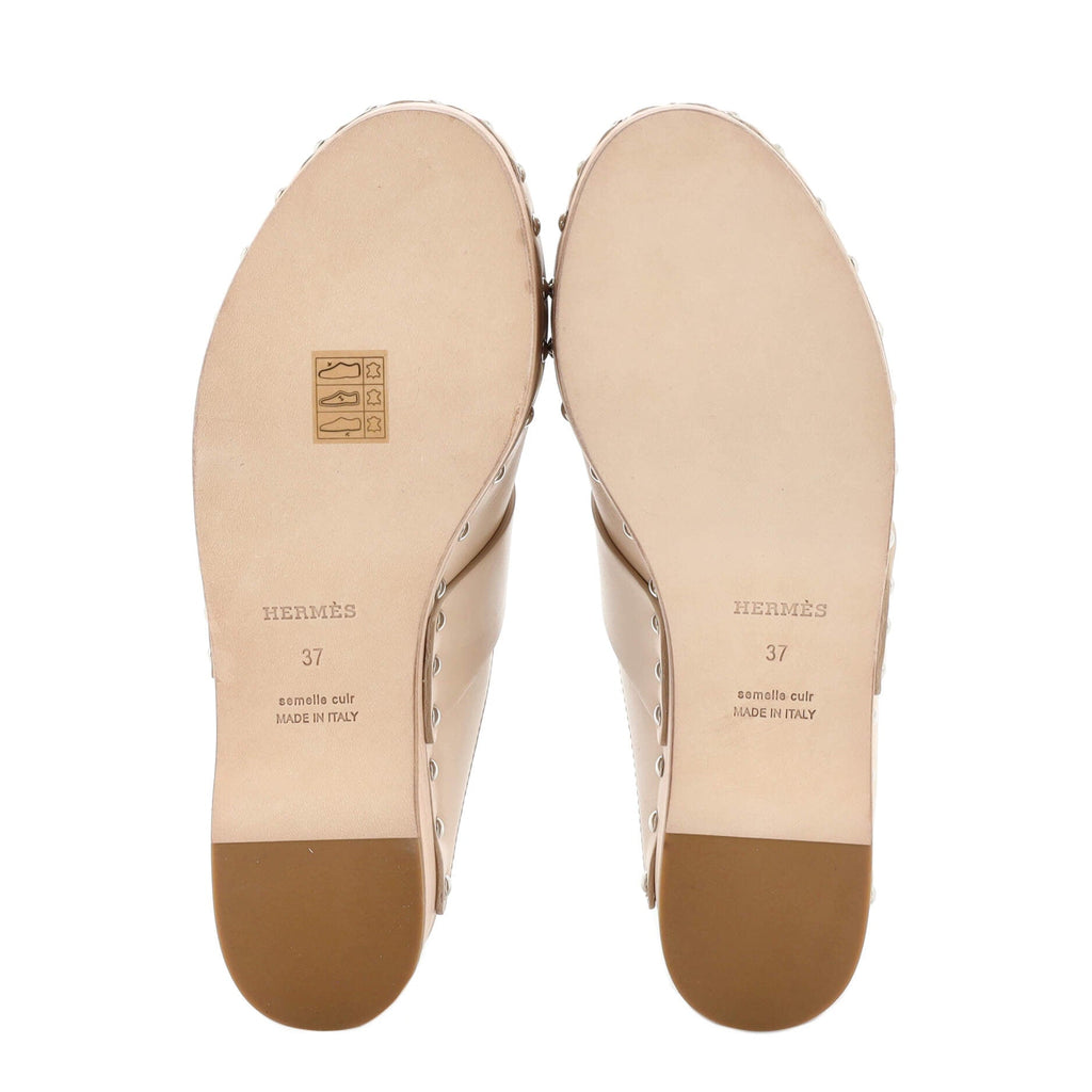 Women's Calya Clog Mules Leather