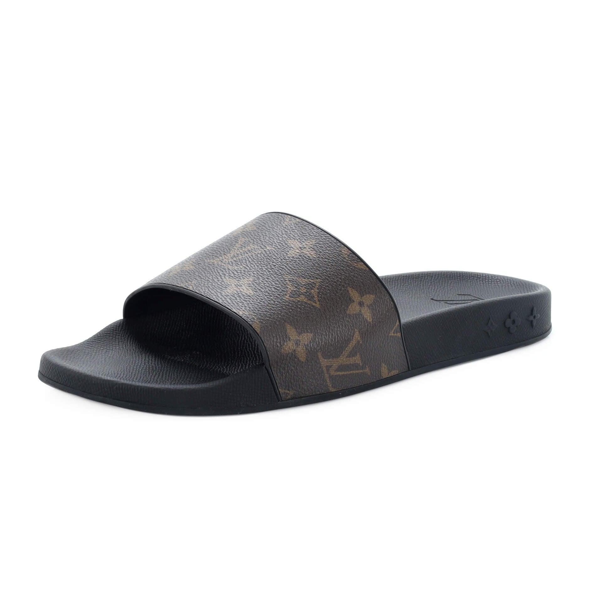 Men's Waterfront Mule Sandals Monogram Rubber