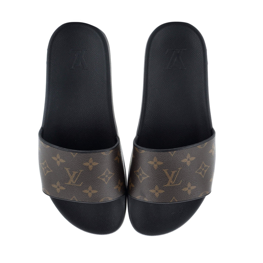 Men's Waterfront Mule Sandals Monogram Rubber