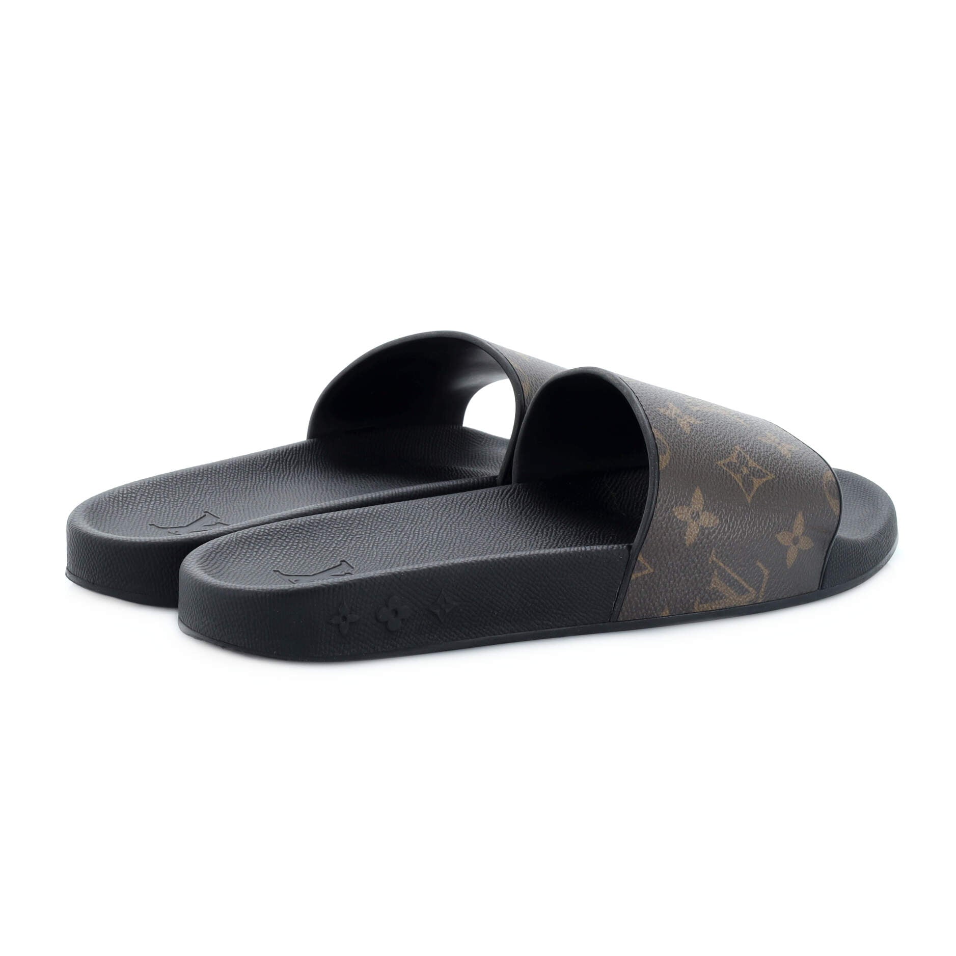 Men's Waterfront Mule Sandals Monogram Rubber