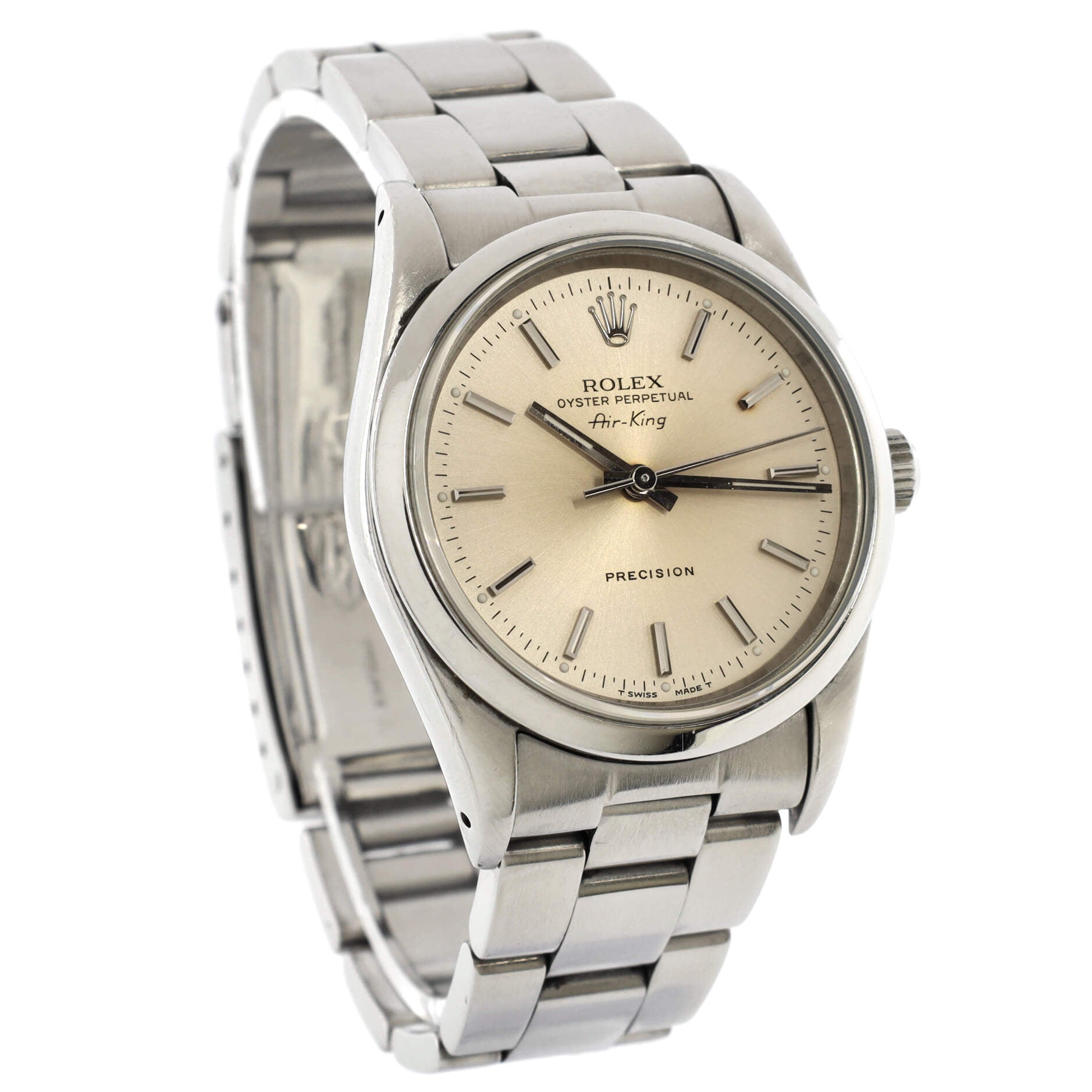 Oyster Perpetual Air King Automatic Watch Stainless Steel 34