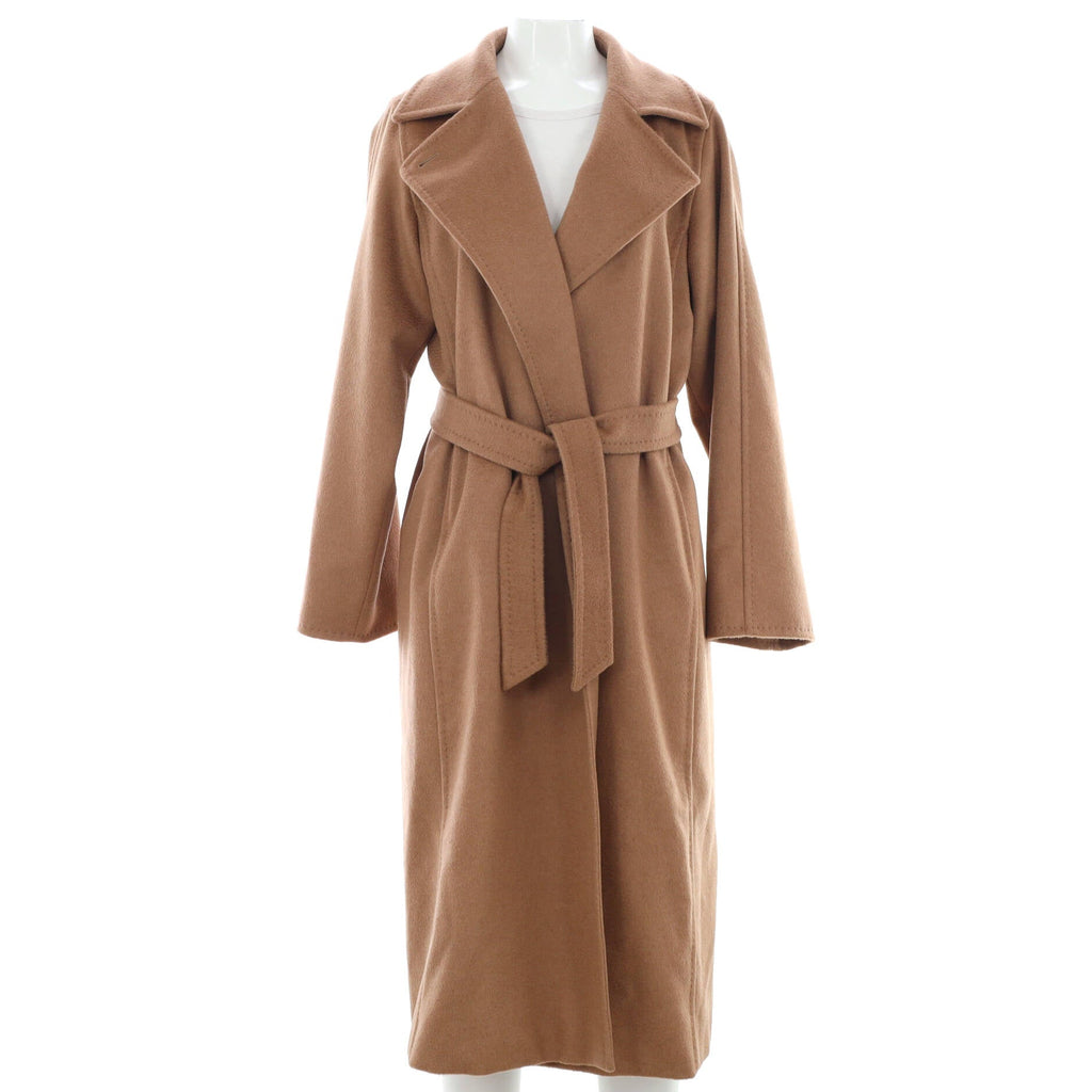 Women's Manuela Icon Belted Wrap Coat Camel Hair
