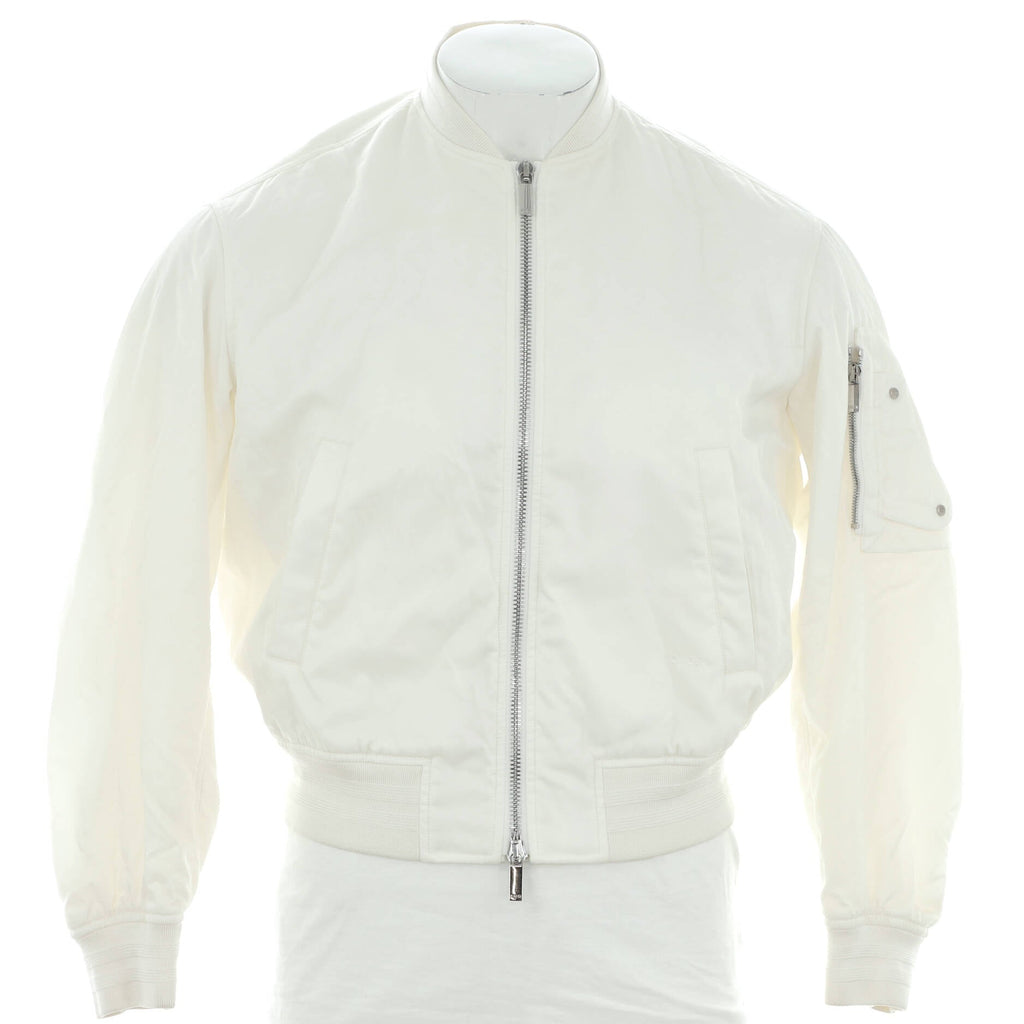 Men's Daniel Arsham Logo Bomber Jacket Embroidered Nylon