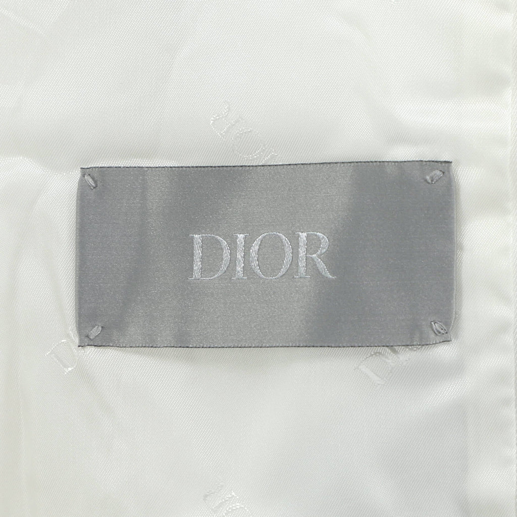 Men's Daniel Arsham Logo Bomber Jacket Embroidered Nylon