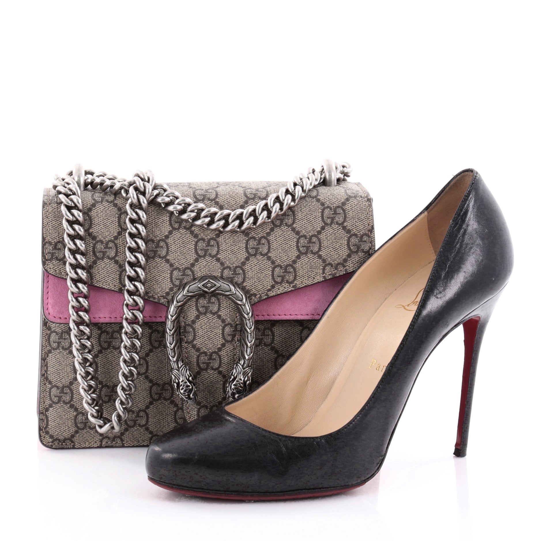 Dionysus Handbag GG Coated Canvas Mini