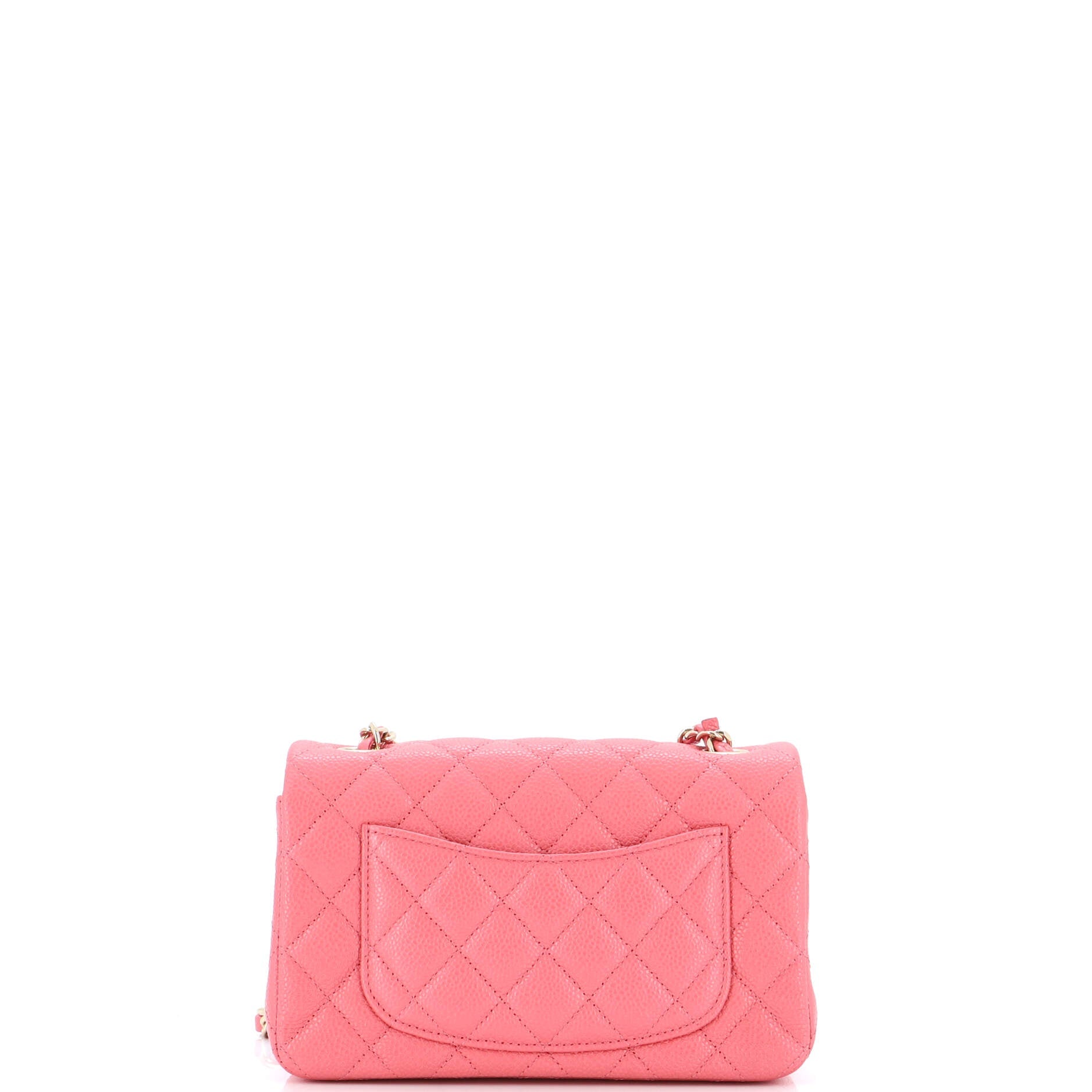Classic Single Flap Bag Quilted Caviar Mini