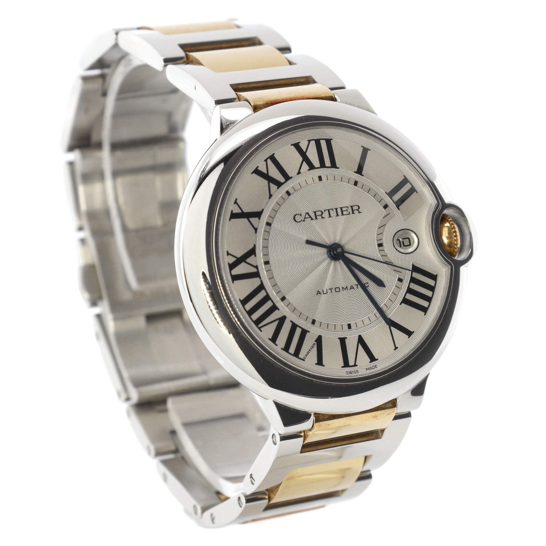 Ballon Bleu de Cartier Automatic Watch Stainless Steel and Yellow Gold 42