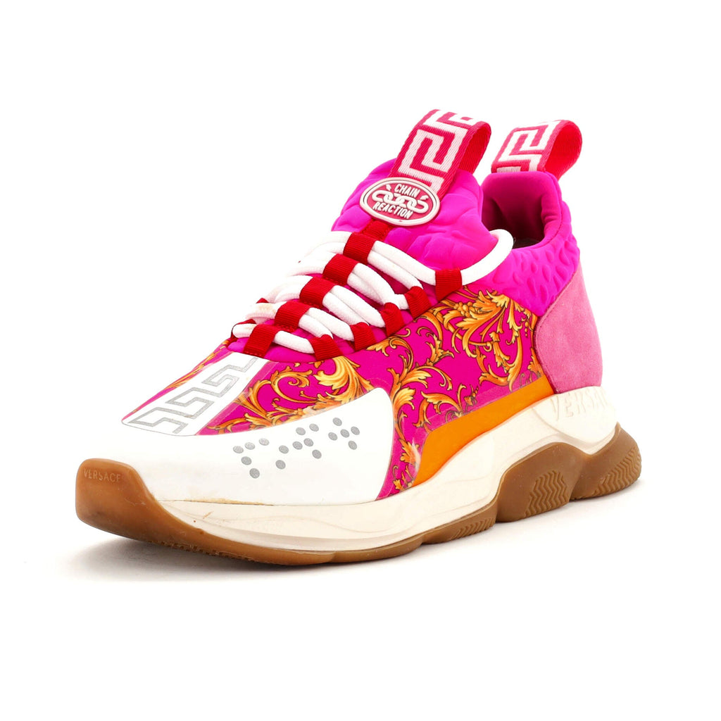 Men's Chain Reaction Sneakers Printed Nylon with Rubber and Suede