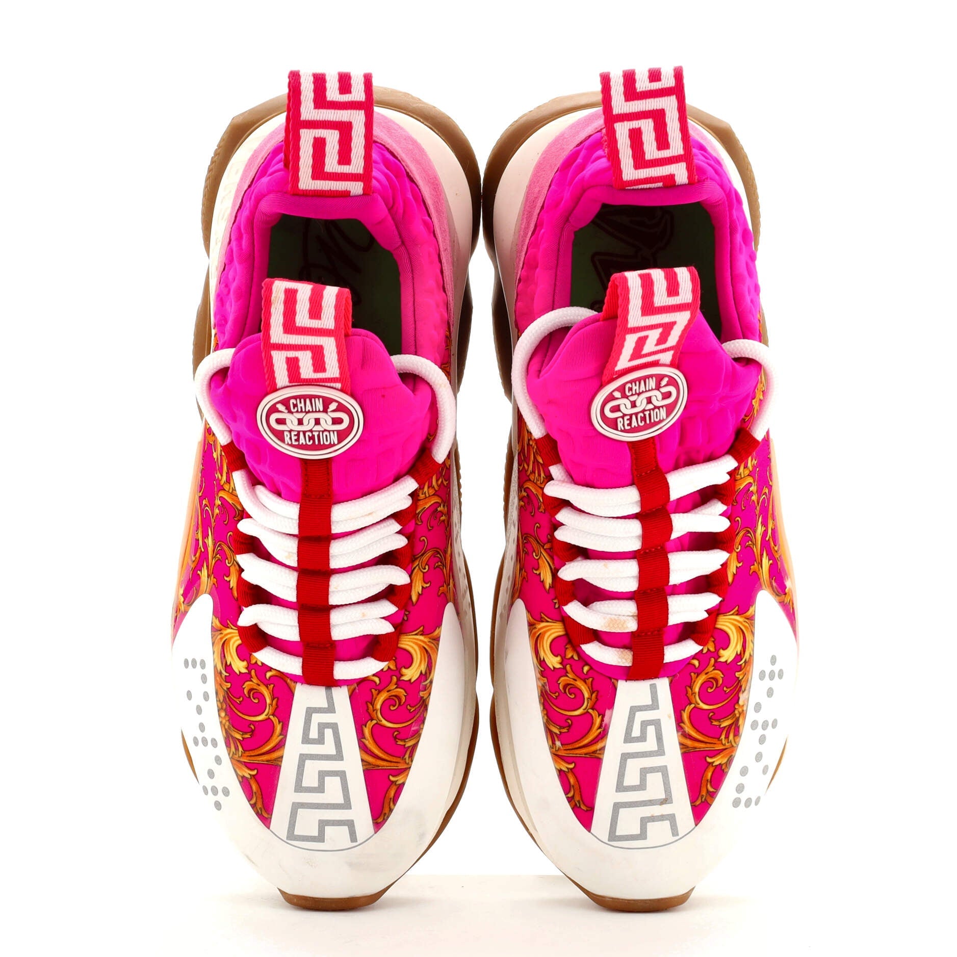 Men's Chain Reaction Sneakers Printed Nylon with Rubber and Suede