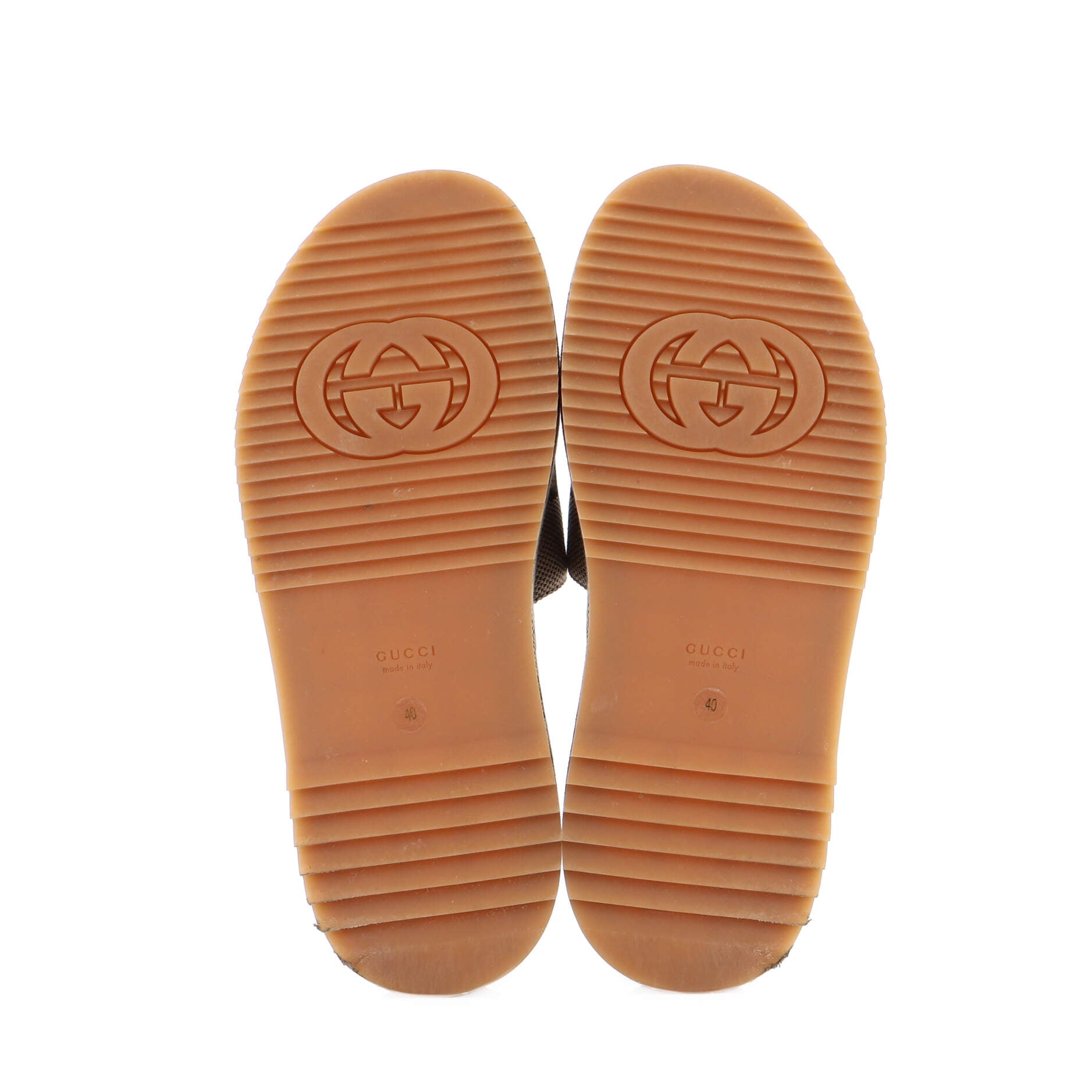 Women's Angelina Platform Slide Sandals GG Canvas
