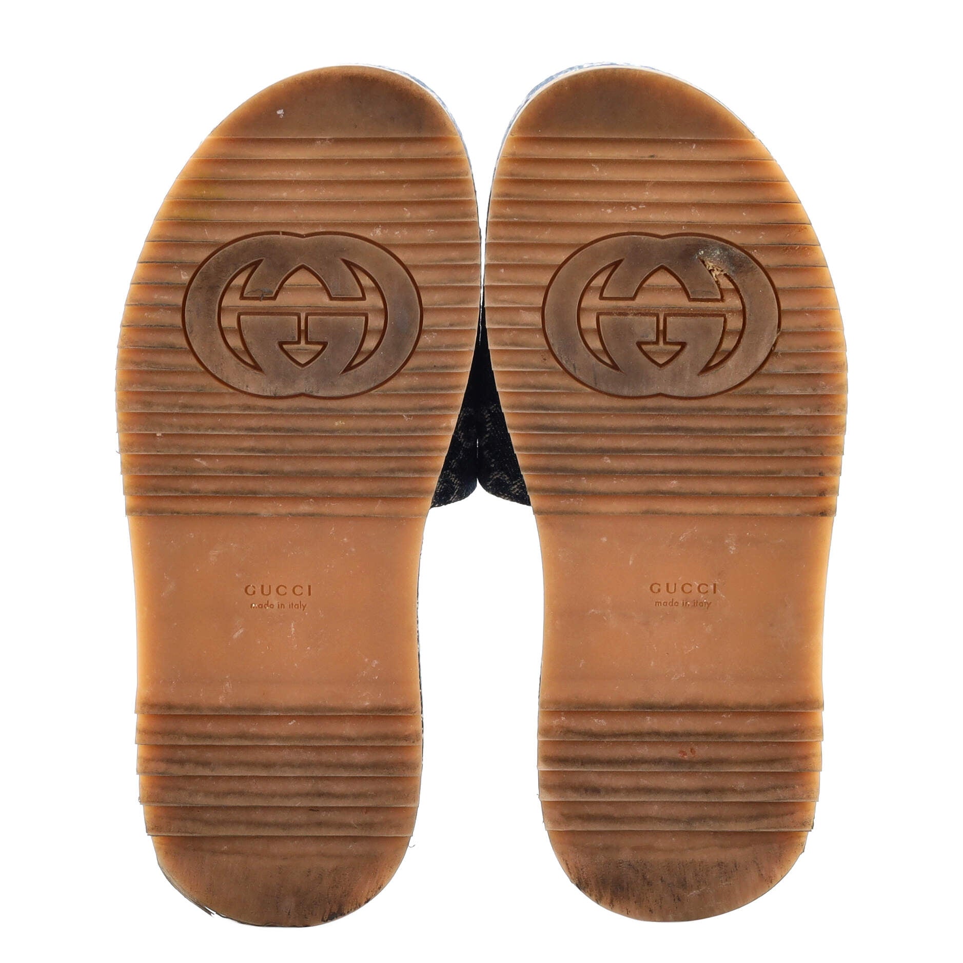 Women's Angelina Platform Slide Sandals GG Denim