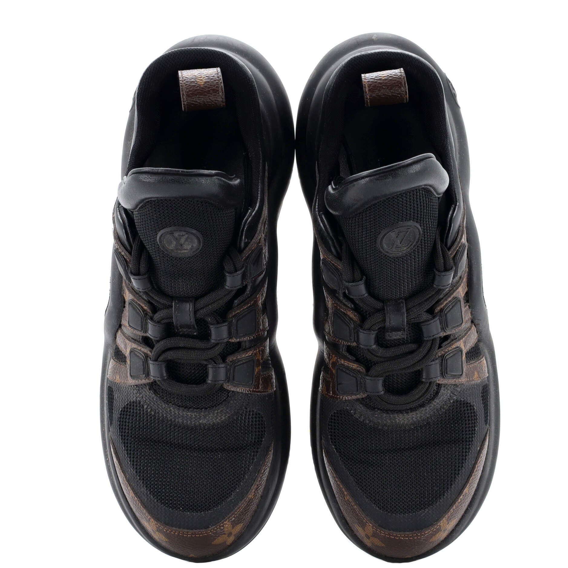 Women's LV Archlight Sneakers Mesh and Monogram Coated Canvas