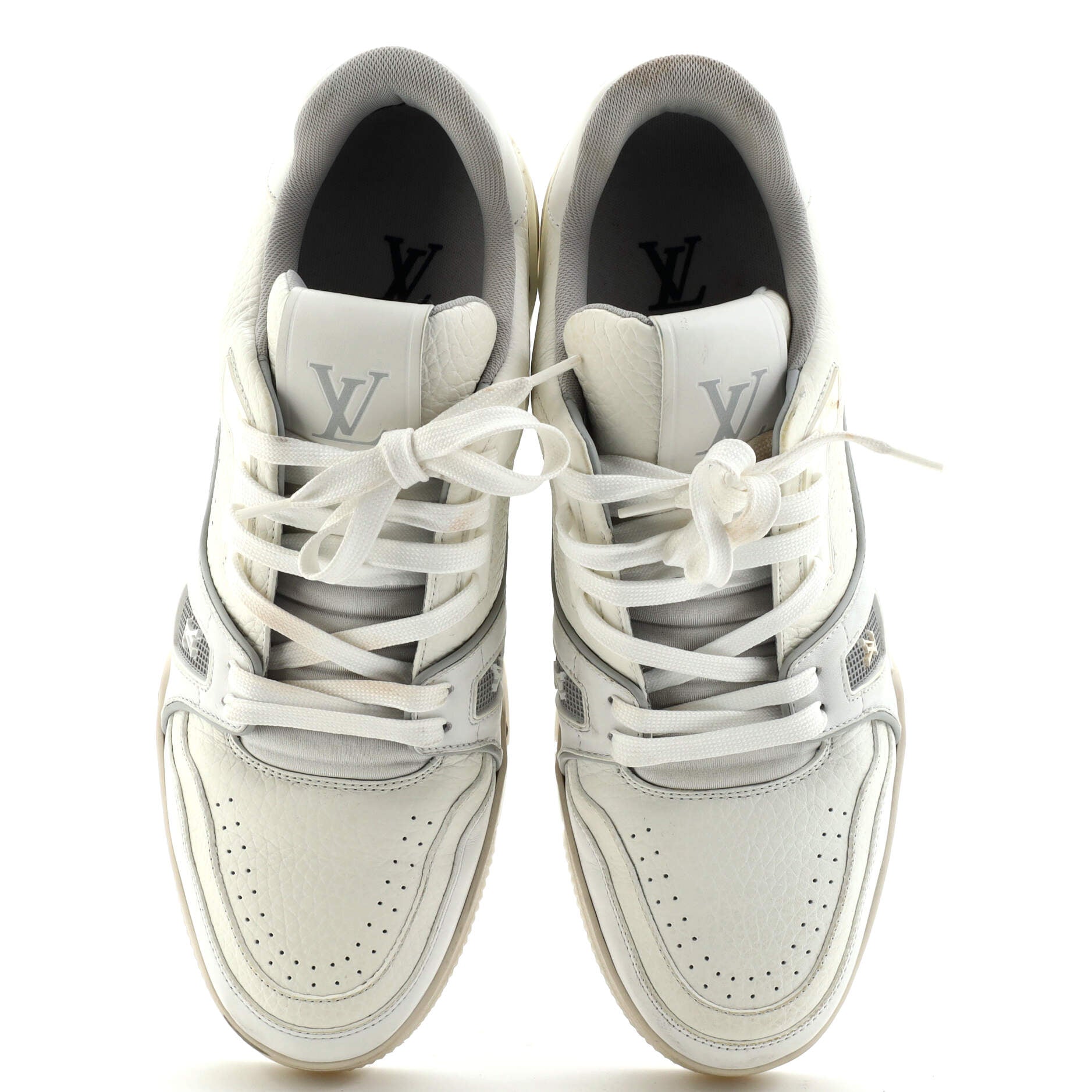 Men's LV Trainer Sneakers Leather