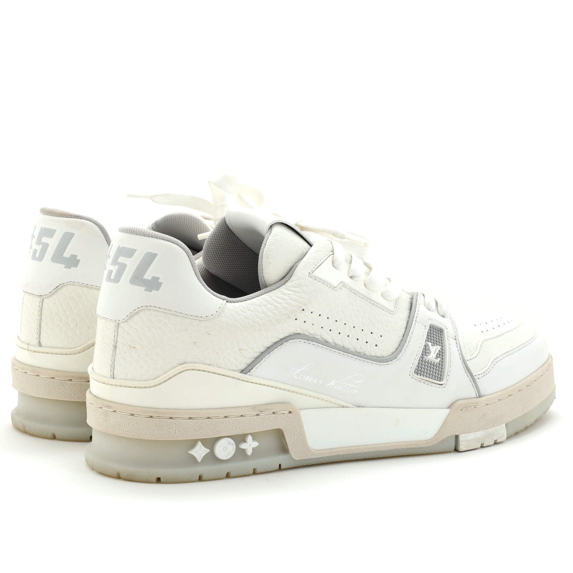 Men's LV Trainer Sneakers Leather