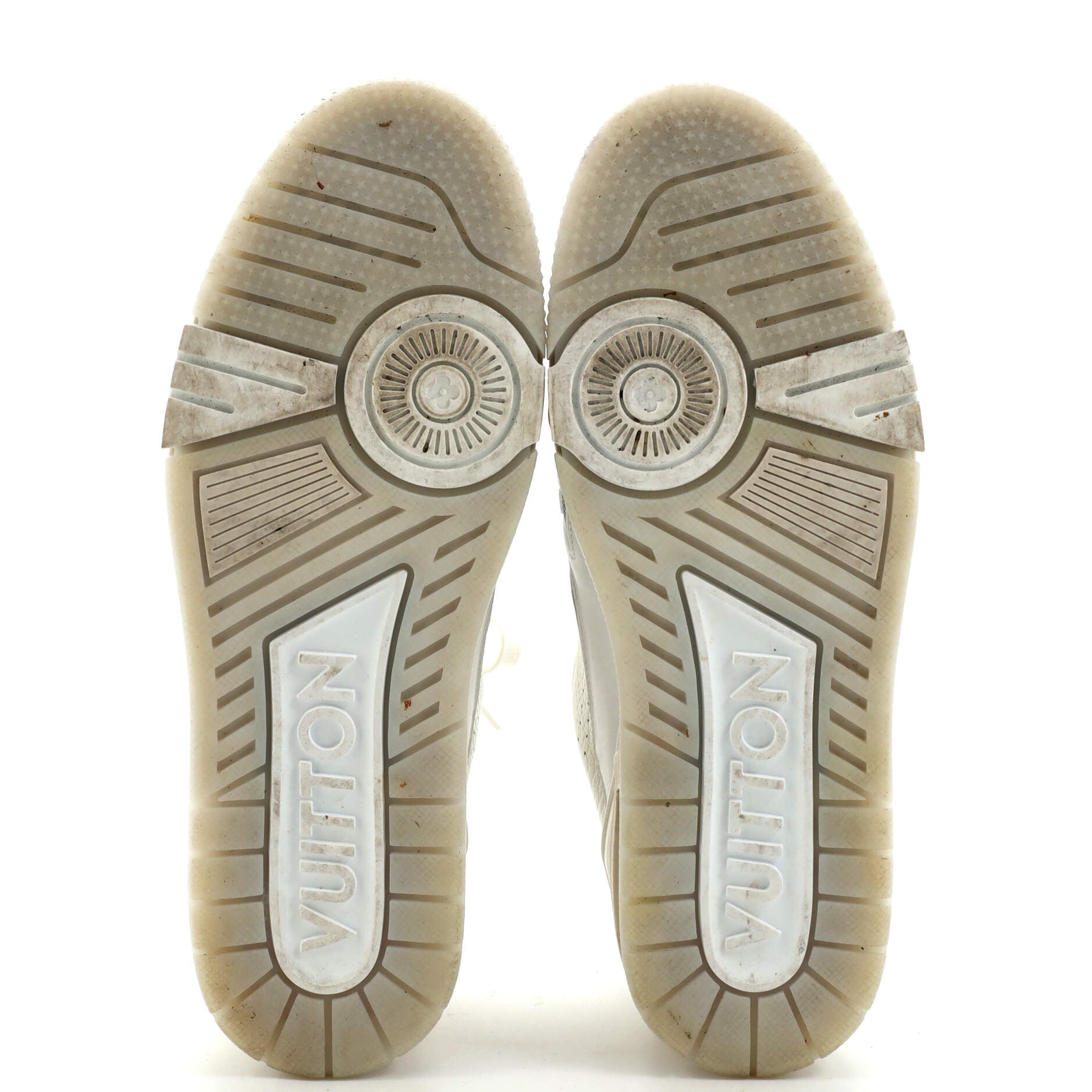 Men's LV Trainer Sneakers Leather