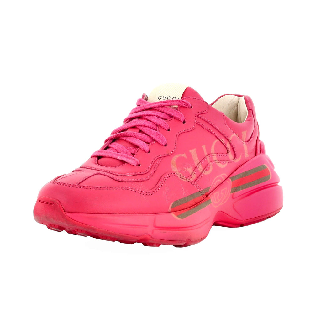Rhyton Sneakers Printed Leather