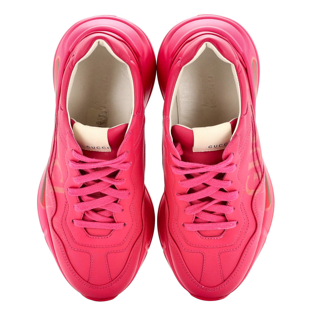 Rhyton Sneakers Printed Leather
