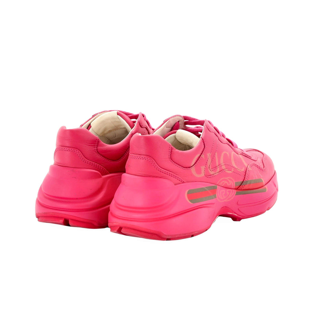 Rhyton Sneakers Printed Leather