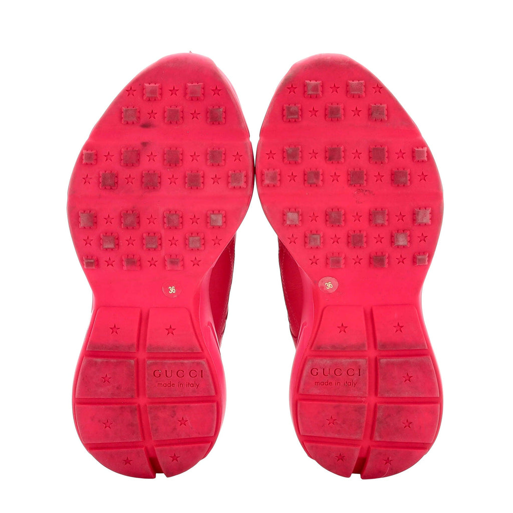 Rhyton Sneakers Printed Leather