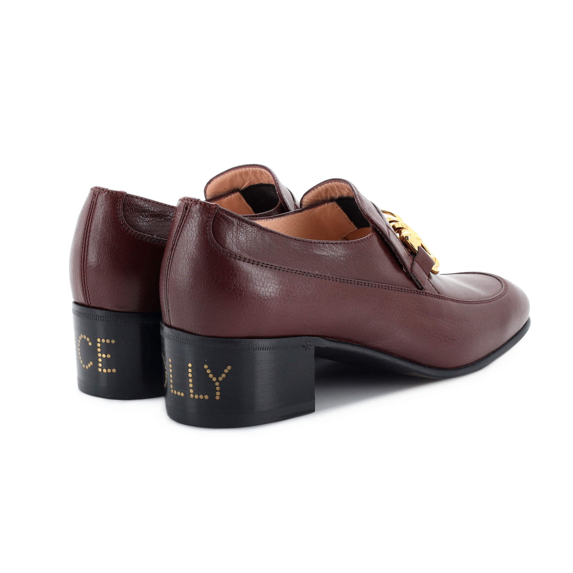 Women's Sylvie Chain Link Loafers Leather