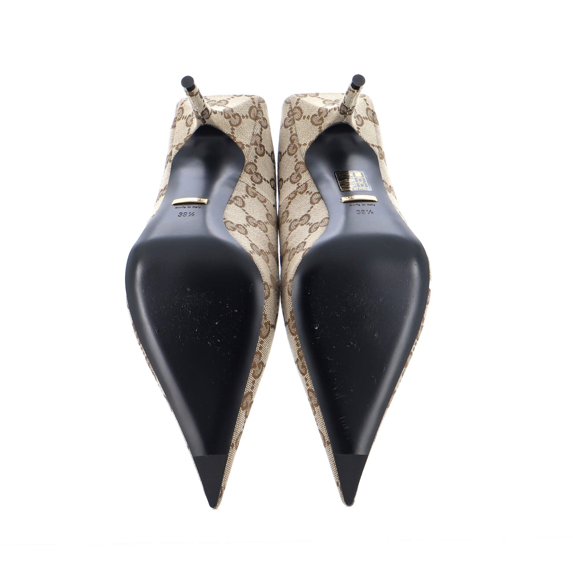 x Balenciaga The Hacker Project Women's Knife Pumps GG Canvas