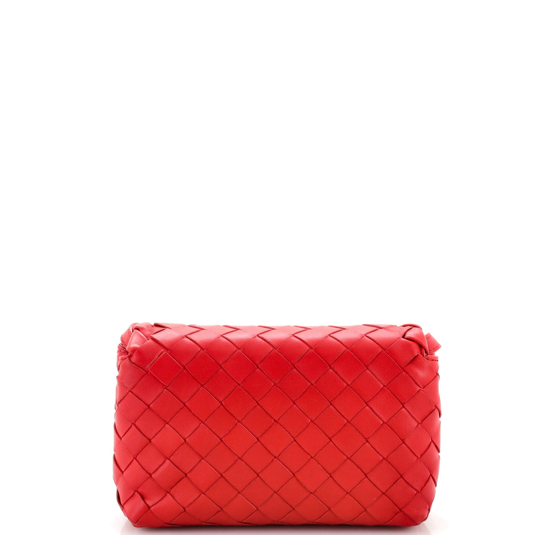 Full Flap Crossbody Bag Intrecciato Nappa Mini